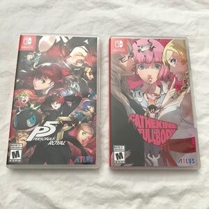 ATLUS Nintendo Switch Games Bundle Lot Persona 5 Royal and Catherine: Full Body